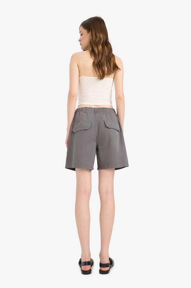 Coool Normal Bel Kısa Paça Gabardin Bermuda Şort F3318ax25sm - 7