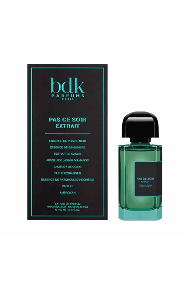 Bdk Parfums Pas Ce Soir Unisex Extrait De Parfum 100ml