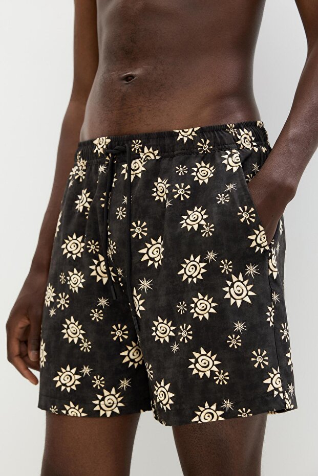 Güneş desenli mayo - 6