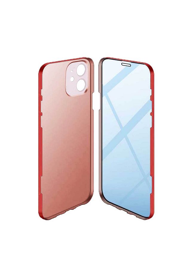 Apple iPhone 11 Uyumlu 360 Derece Tam Kaplayan Cam Kapak Kılıf - 4