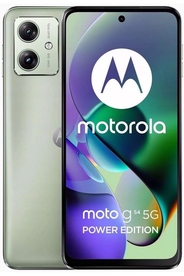 Moto g54 5G power edition Dual SIM (Single SIM+ ESIM) 8GB RAM 256GB ROM Mint Green