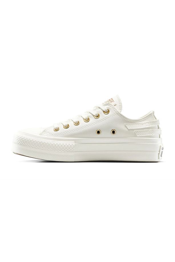 Chuck Taylor All Star Unisex Bej Sneaker Ayakkabı A11866C - 4