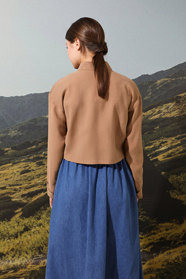 Gül Gömlek Somon - 5