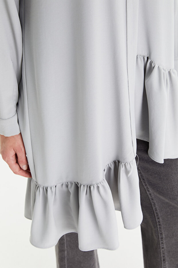 Asimetrik Oversize Tunik - 5