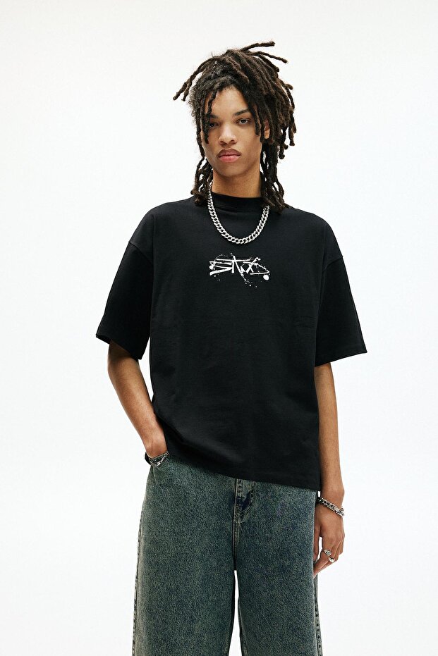 STWD grafik t-shirt - 1