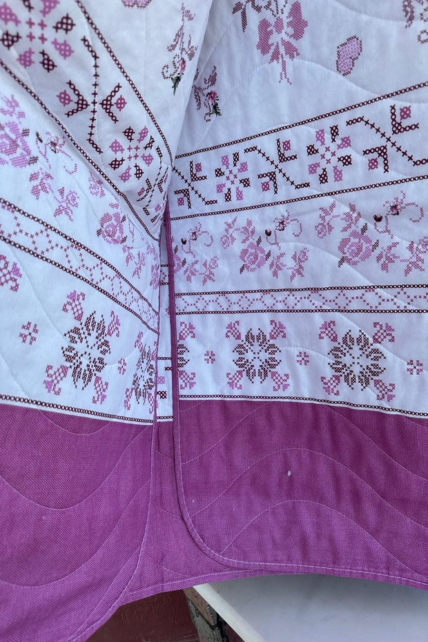 Double Multi-Purpose Blanket, Summer Blanket, Patterned Blanket, Bedspread (195x220cm) - 3