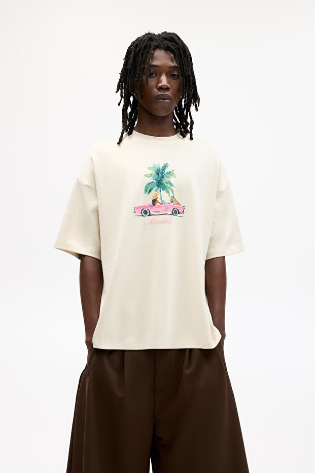 Miami kaplanlı tişört - 2