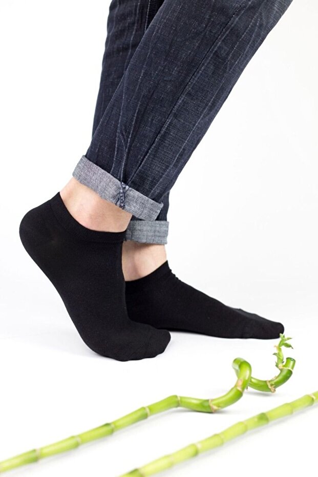 Bambu Patik Erkek Çorap - Desen Çorap - 6