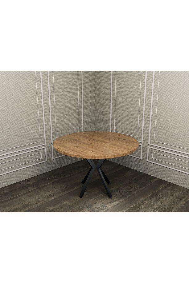 70 cm yuvarlak yemek çalışma cafe bahe balkon masası - 1