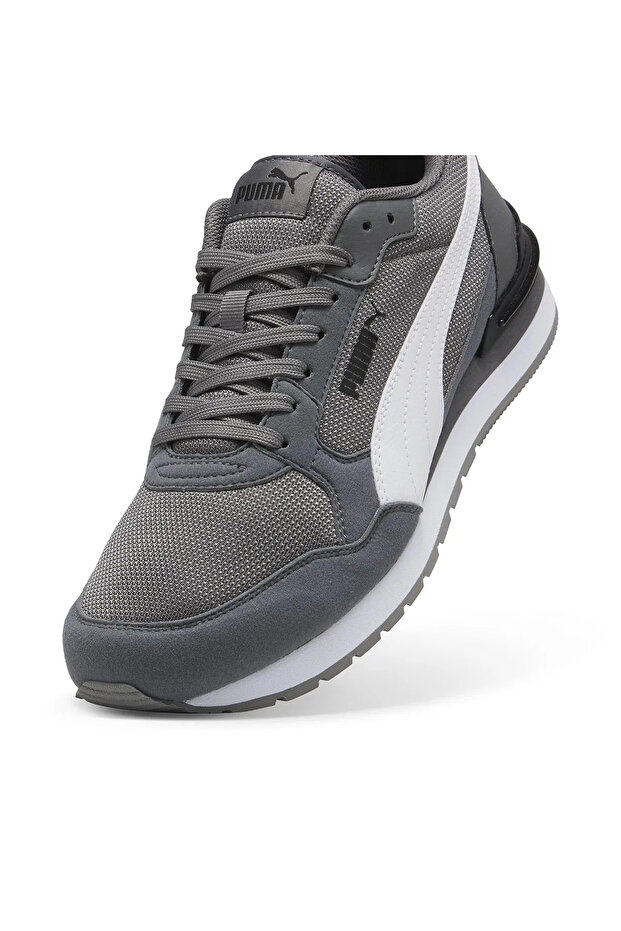 St Runner V4 Mesh Erkek Gri Sneaker Ayakkabı 39966603 - 5