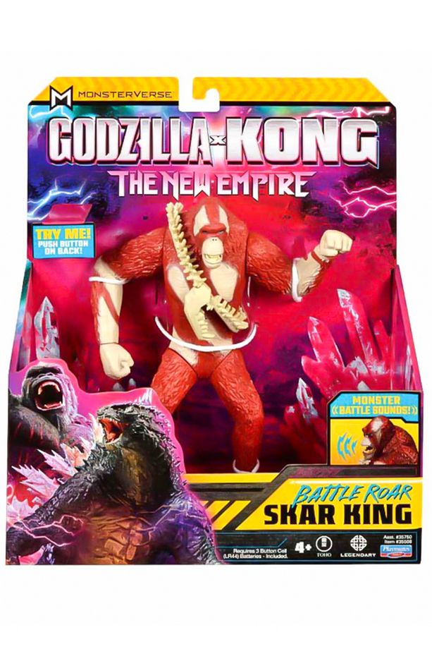Godzilla X Kong Sesli Delüks Aksiyon Figürü 18 cm Skar King 35508 - 1