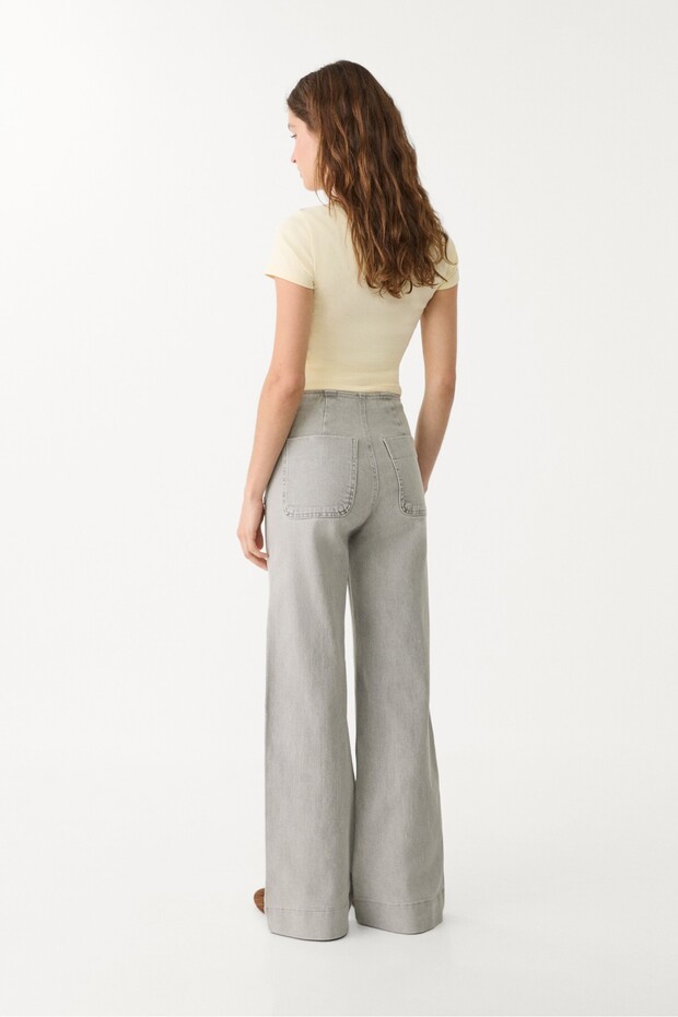 D77 Minimalist jeans with pockets - 5