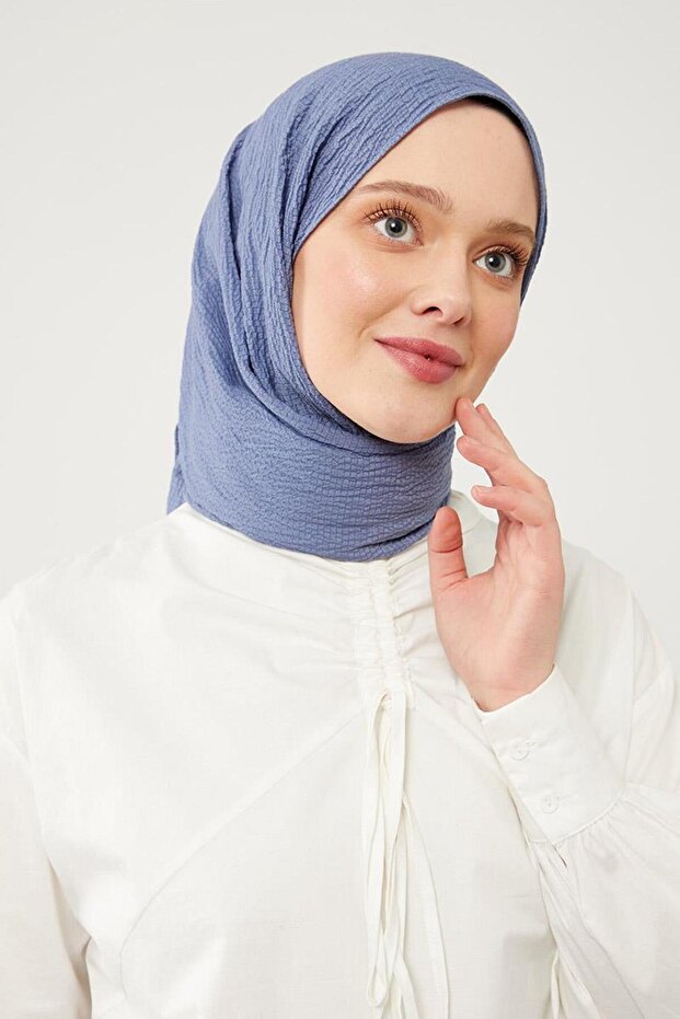 Açık Mavi Harmoni Şal - 3