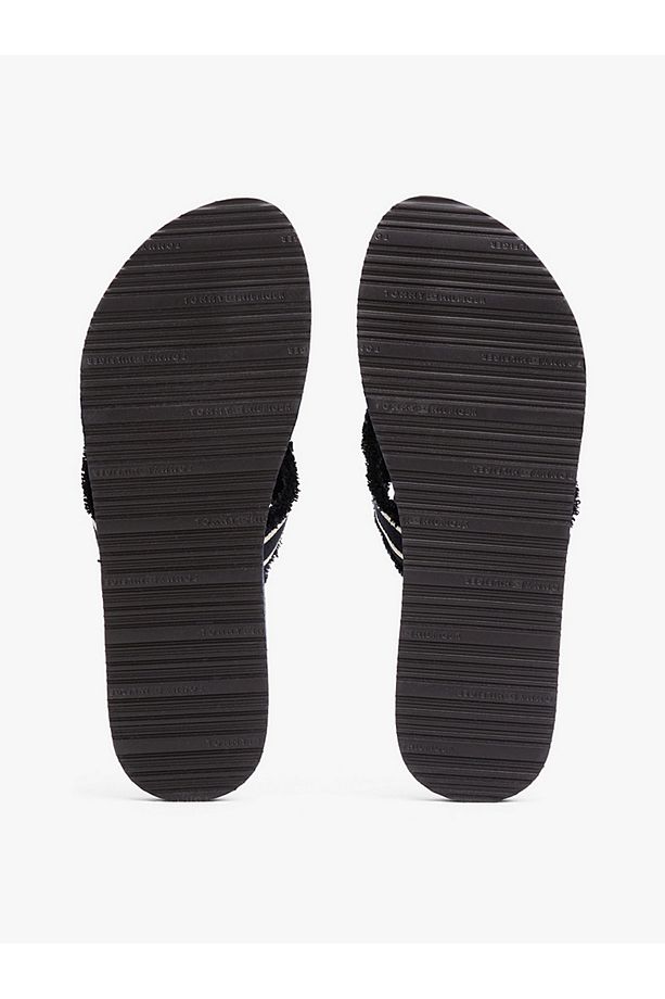 TH Monogram Webbing Strap Flip-Flops - 6