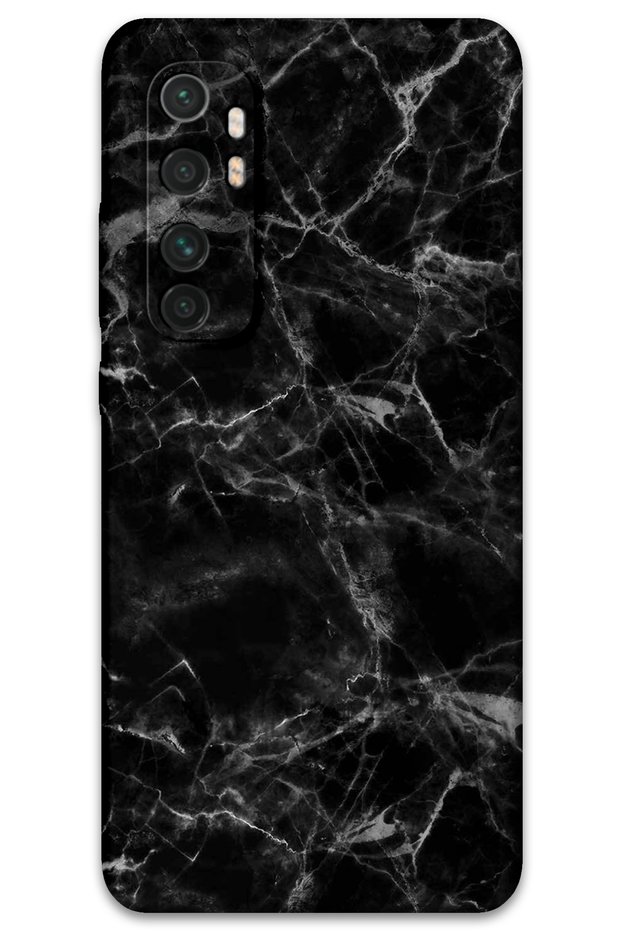 Xiaomi Mi Note 10 Lite Compatible Marble Pattern Phone Case + Screen Protector - 5815