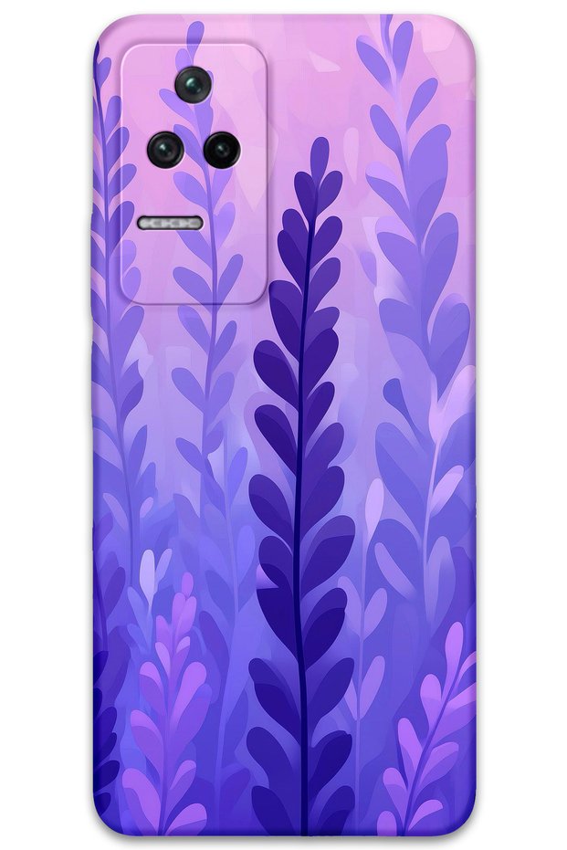 Poco F4 Compatible Flower Pattern Phone Case + Screen Protector - 5798