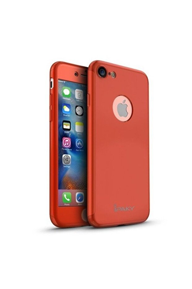 iPaky 360 Red Protective Case + iPhone7 Foil - 1