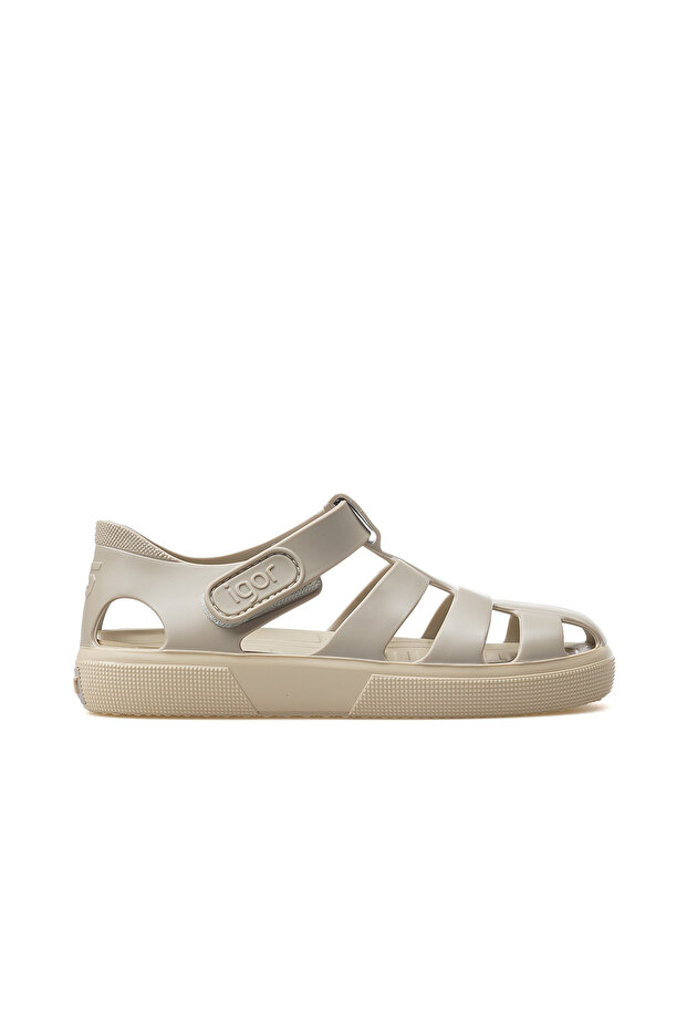 Men's Unisex Non-Slip Sole Children's Daily Sandals 25Y S10340 Bone