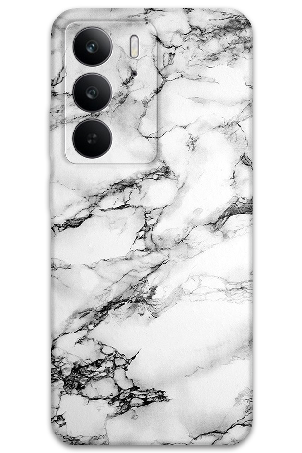 Realme C75 Compatible Marble Pattern Phone Case + Screen Protector - 5817
