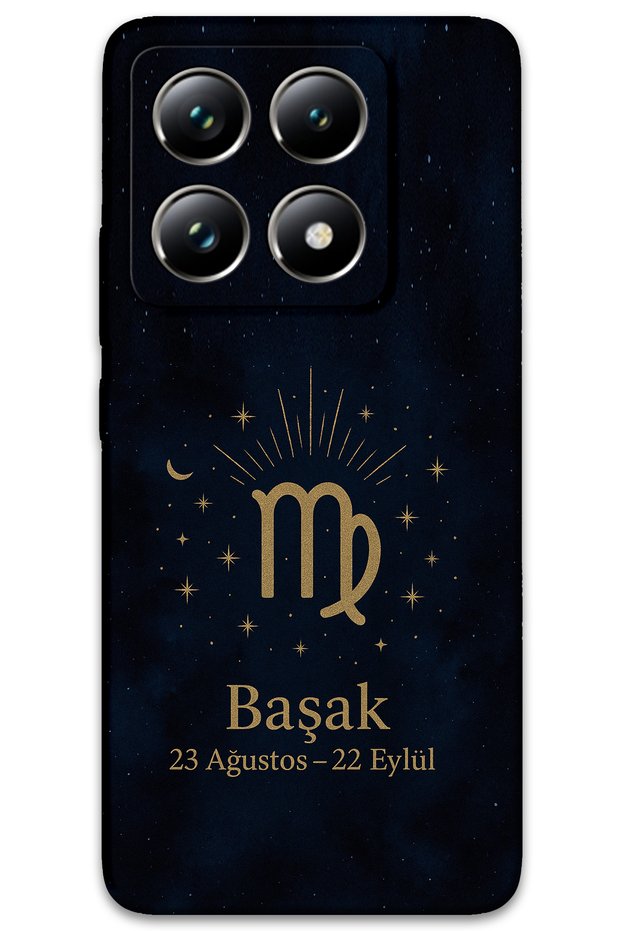 Xiaomi Mi 14t Compatible Virgo Patterned Phone Case + Screen Protector - 5773