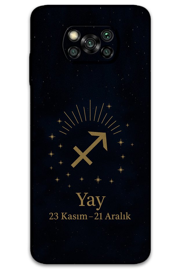 حافظة هاتف متوافقة مع Poco x3 Pro مع نمط القوس + واقي شاشة - 5776