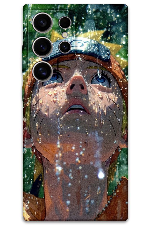 Galaxy S23 Ultra Compatible Anime Patterned Phone Case + Screen Protector - 5750