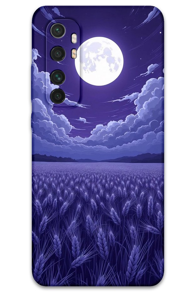 Xiaomi Mi Note 10 Lite Compatible Flower Pattern Phone Case + Screen Protector - 5797