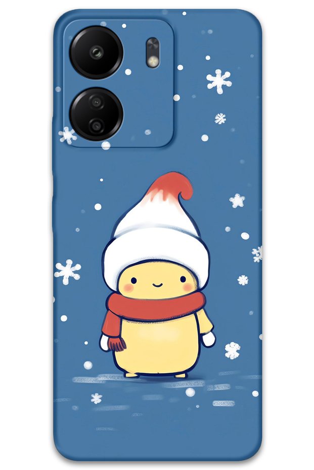 Xiaomi Redmi 13C Compatible Rabbit Pattern Phone Case + Screen Protector - 5808