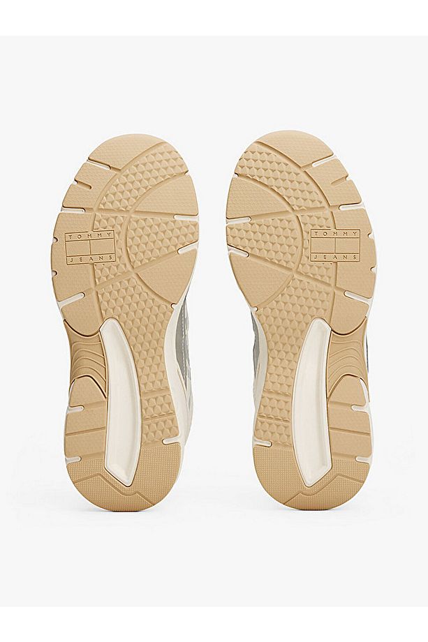 Mixed Texture Archive Runner Trainers - 5