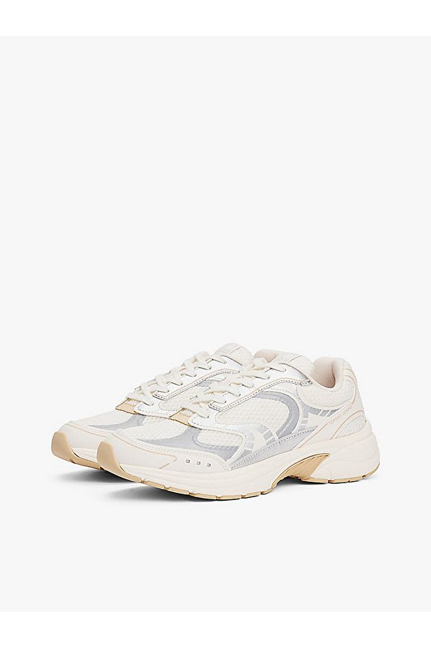 Mixed Texture Archive Runner Trainers - 2