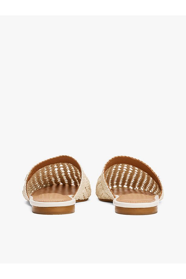 The Runway Collection TH Monogram Crochet Mules - 5