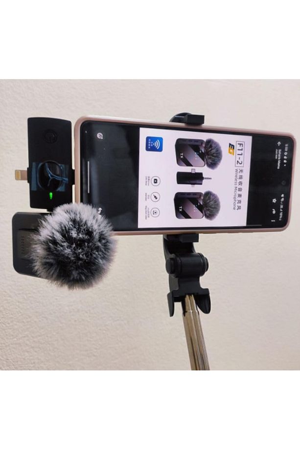 Video Kaydı,Gürültü Önleyici Type-C Android/iPhone/Kameralar/Dizüstü Kablosuz Mikrofon - 3