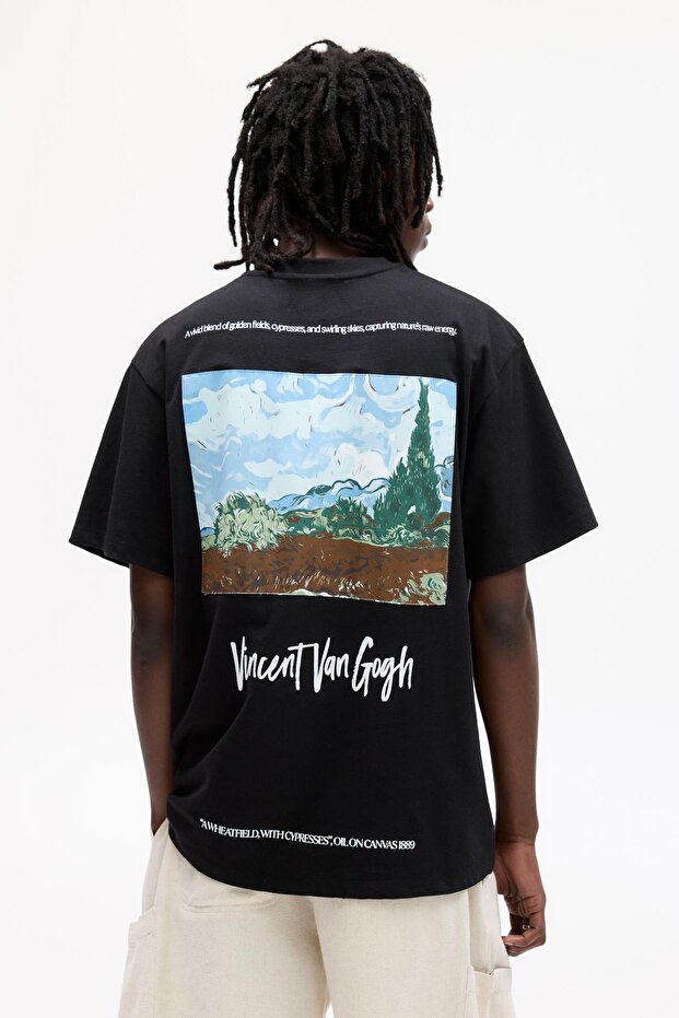 Van Gogh selvili t-shirt - 4