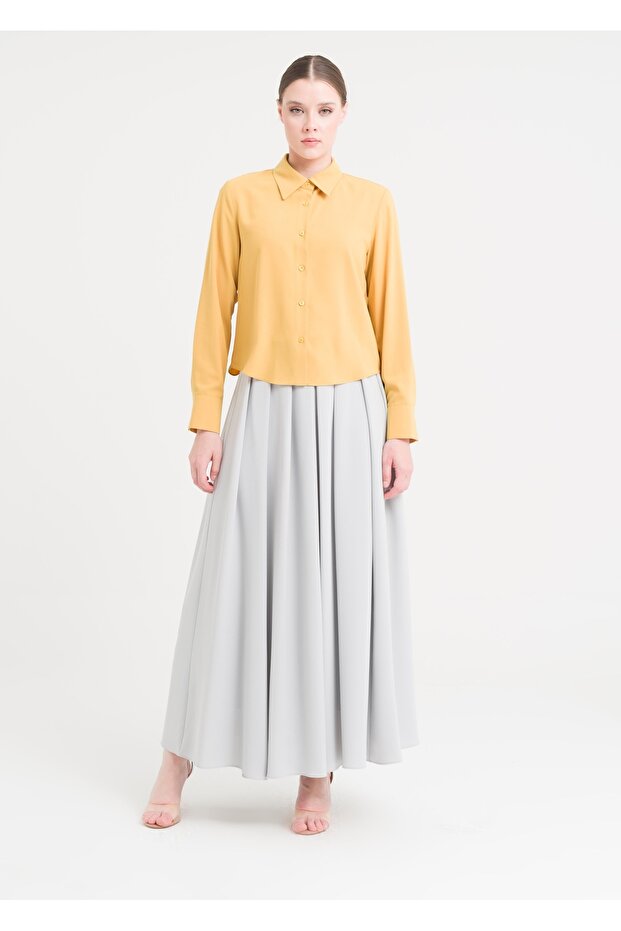 Sık Pileli Etek - 4