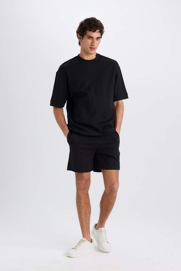 Erkek Penye Şort D9769ax/bk81 Black - 1