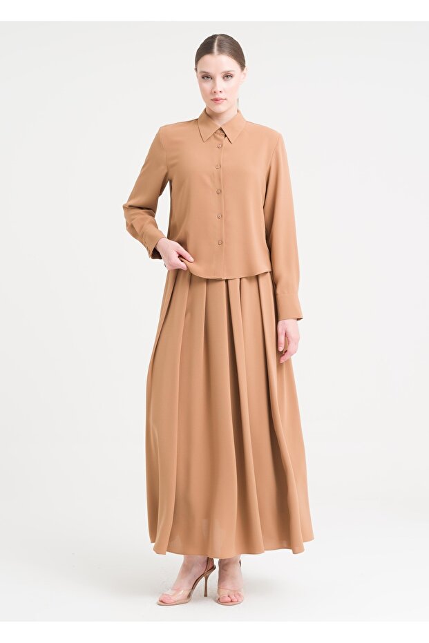 Sık Pileli Etek - 3