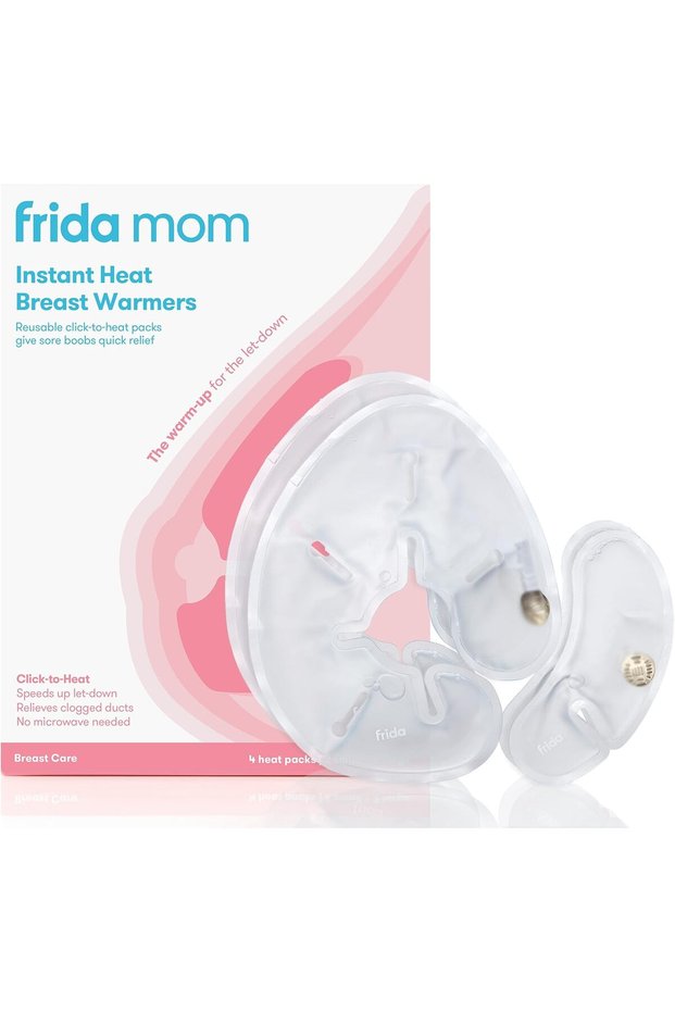 Mom Fridababy Instant Heat REUSable Breast Warmers REUSable Click To Heat Relief In An Instant