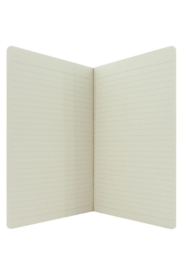 دفتر ملاحظات B5 62 ورقة مسطرة باللون الأسود - 2