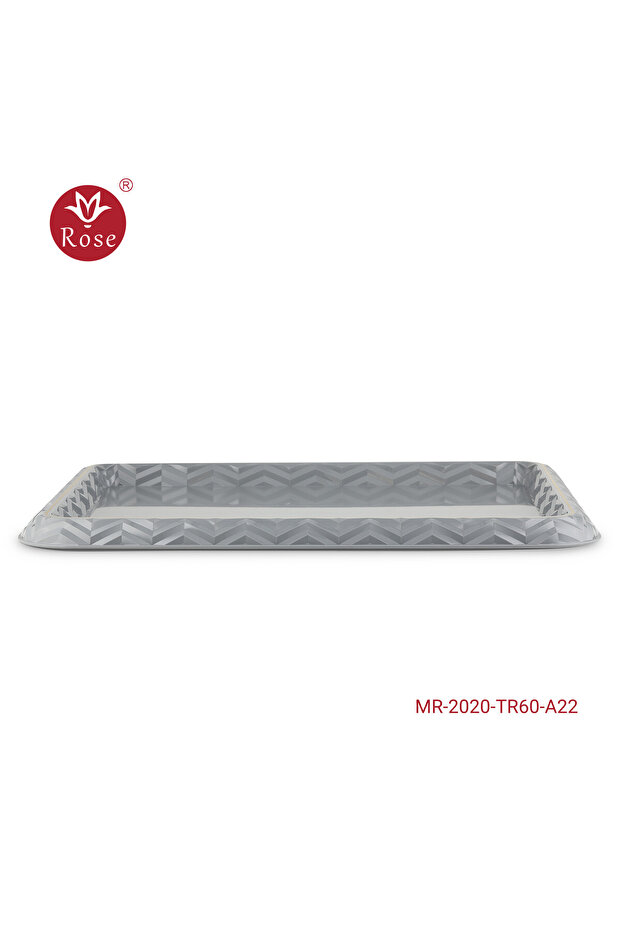 MR-2020-صينية تقديم الشاي والقهوة مقاس (35*60 سم ) روز