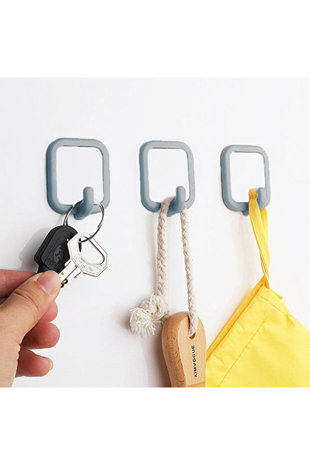 Italo Sticky Hooks - Pack of 3 (Dark Blue)