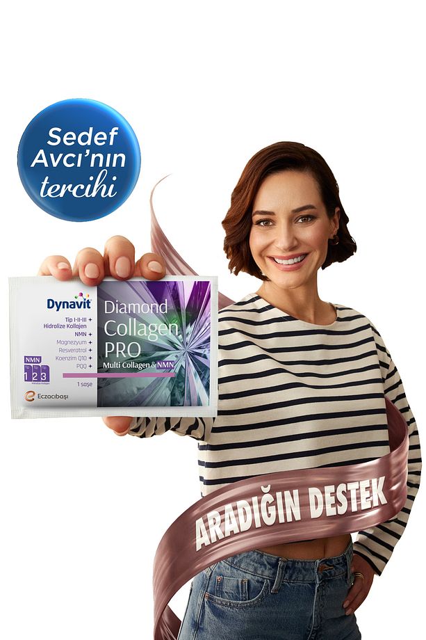 Diamond Multi Collagen 30 Saşe - Hidrolize Peptit Tip 1-2-3 Kolajen, Resveratrol - 4