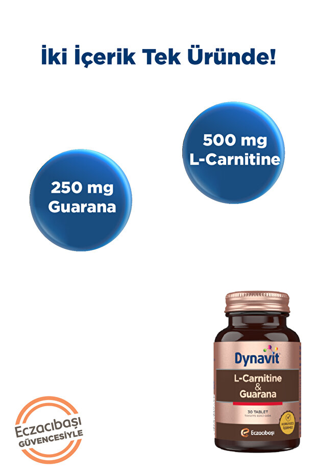 L-Carnitine + Guarana 30 Tablet - 2