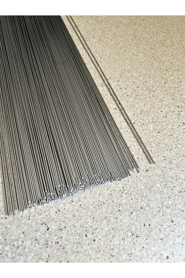 3.20 Mm – 50 Cm Paslanmaz Krom/çelik Çubuk Tel (5 ADET) Yüksek Korozyon Direnci Ve Güçlü Yapı - 7