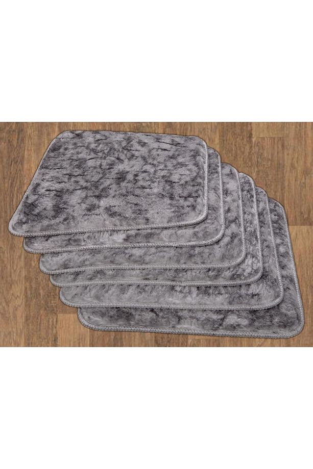My Evilla Sandalye Minderi 6'lı 40x40 Gri 1010 - 2