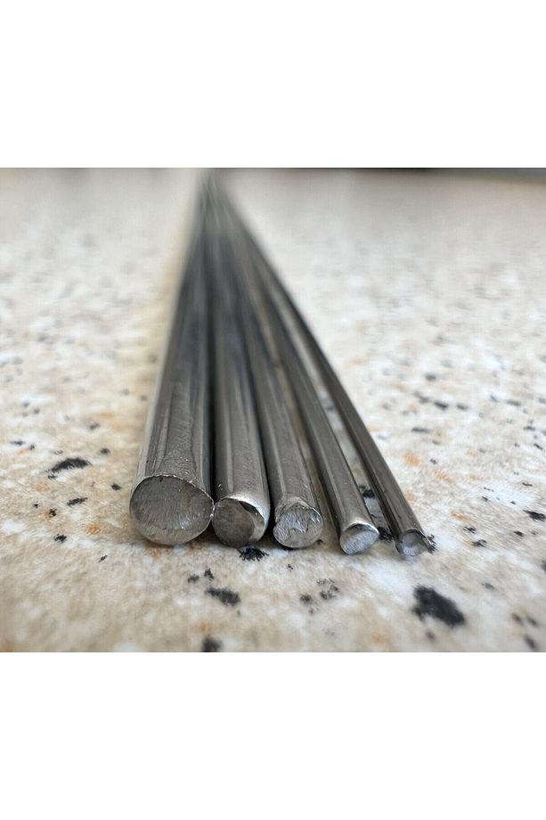 3.20 Mm – 50 Cm Paslanmaz Krom/çelik Çubuk Tel (5 ADET) Yüksek Korozyon Direnci Ve Güçlü Yapı - 3