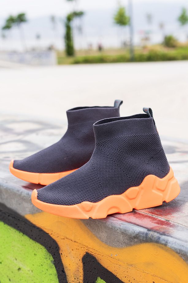 Stella P 3fx Grı Erkek Çocuk High Sneaker - 2