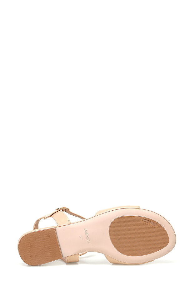 Mack 4fx Krem Kadın Düz Sandalet - 6