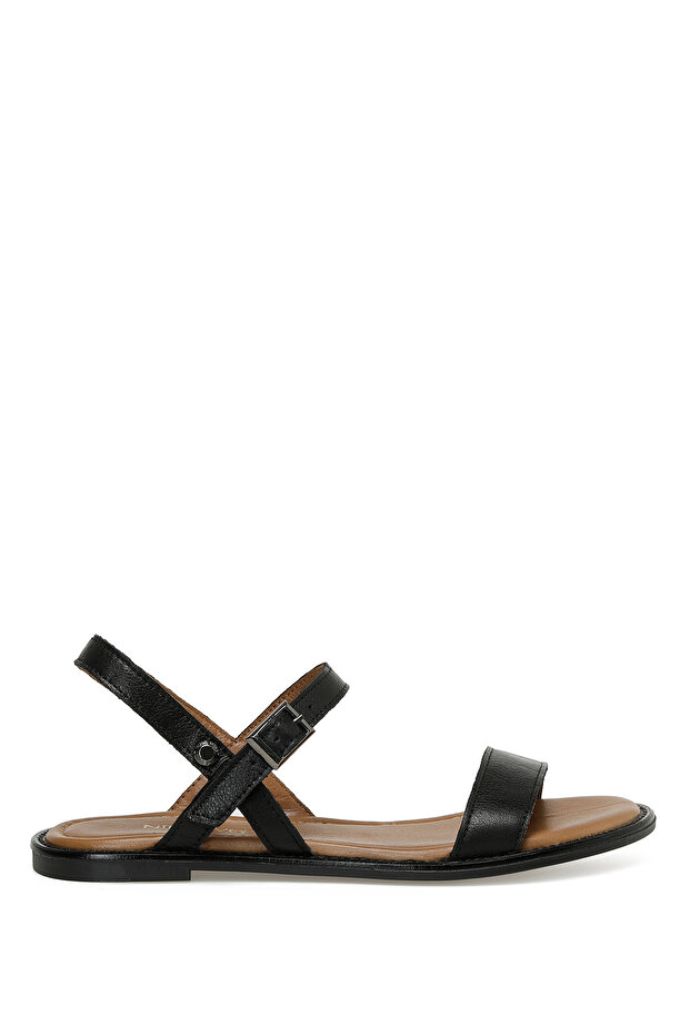 Geryu 3Fx Black Women's Flat Sandals