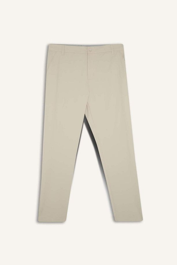 DeFactoFit Slim Fit Dar Kesim Standart Paça Dokuma Pantolon D9247AX25SP - 8