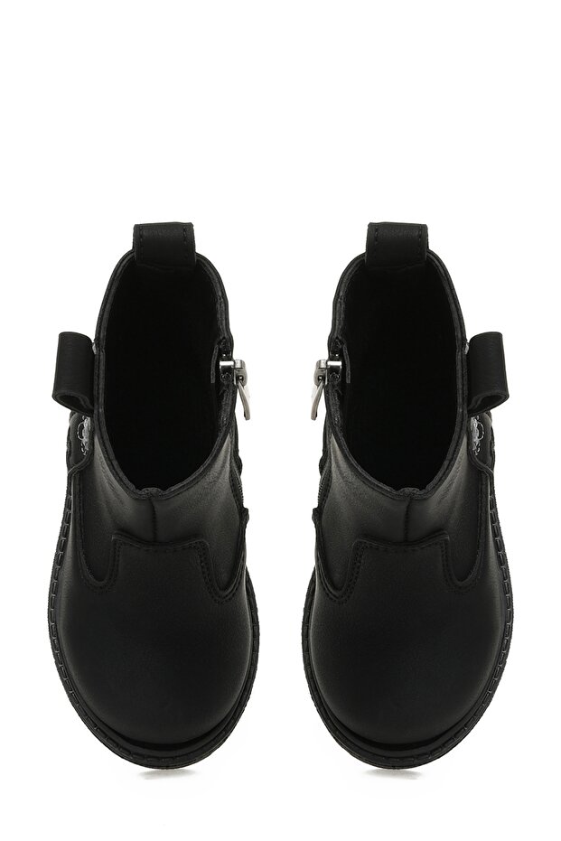 LOUIS.B 3PR Siyah Kız Çocuk Biker Bot - 4